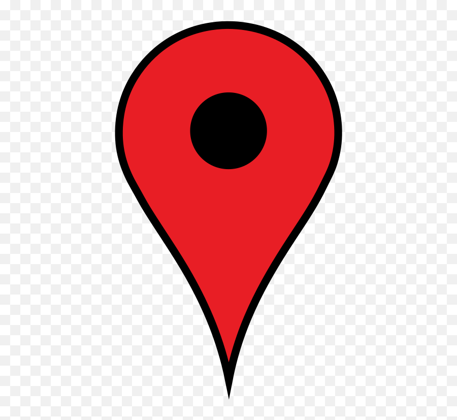 Google Maps Pin Blue Svg Clip Arts - Circle Png Download Google Maps Pin Icon,Icon For Google Maps