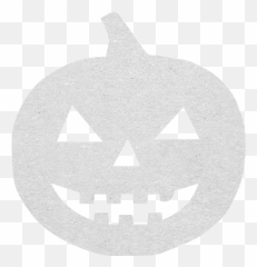 Cardboard Halloween Pumpkin Icon - Free cardboard Halloween White Pumpkin Png