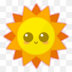 Cartoon Sun Photos - Cute Png Clipart Full Size