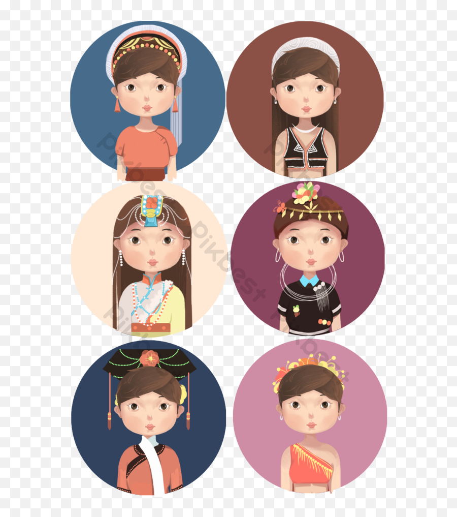Various People Avatar Icon Pictures Psd Free Download - Girly Png,Pinoy Icon