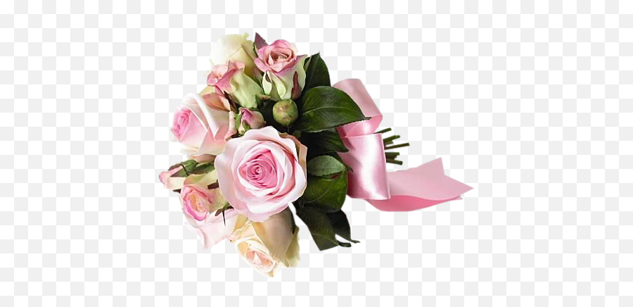 Bouquet Clipart Transparent - Pink Rose Bouquet Transparent Png,Bouquet Transparent Background