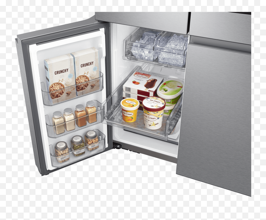 Rf29a9771sr Samsung Appliances 29 Cu Ft Smart 4 - Door Flex Refrigerator 23 Cu Ft Counter Depth Png,Electrolux Icon Freezer