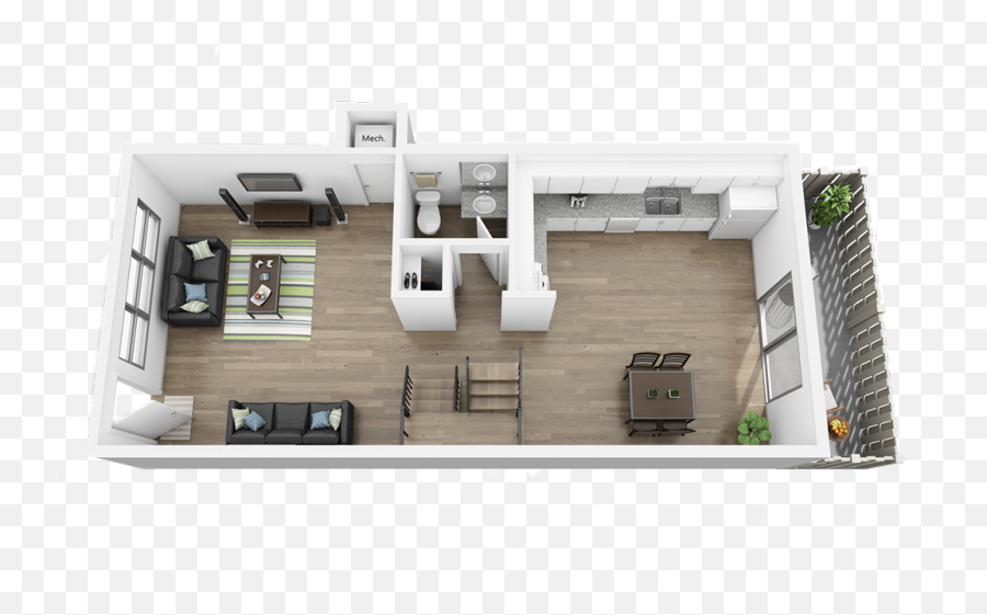 Apartment Floor Plans The Courtyards - Vertical Png,Icon Hewitt Apartment Map