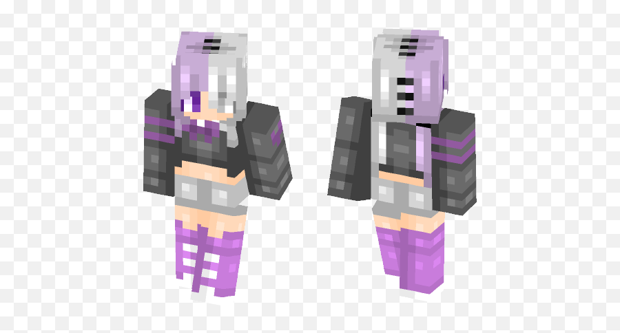 Download Oc - Isumi Pastel Goth Minecraft Skin For Free Minecraft Girls Skins Outfits Png,Pastel Goth Png