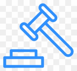 Legal Consultancy - Gavel Black And White Png