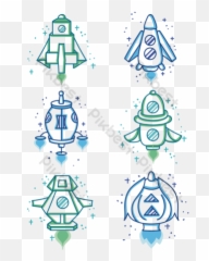 Drawing Linear Rocket Ship Design Elements Png Images Ai - Vertical