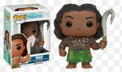 Pop Vinyl Figure - Funko Pop Moana Maui Png,Maui Moana Png