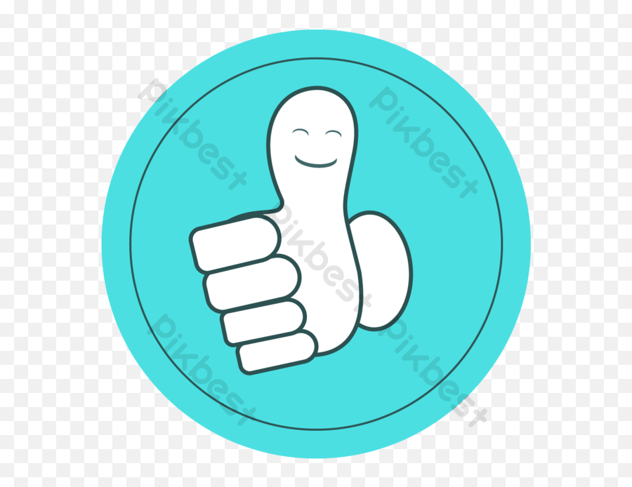 Thumb Up Icon Ui Ai Free Download - Pikbest Sign Language Png,Green Thumbs Up Icon