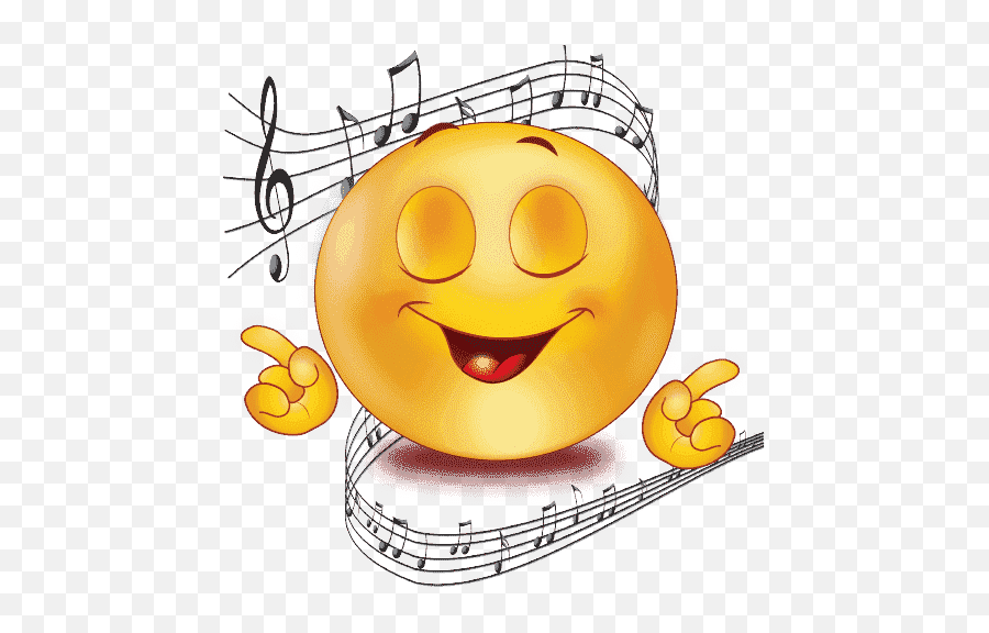 Happy Birthday Emoji Transparent - Music Emoji Png,Happy Emoji Transparent Background