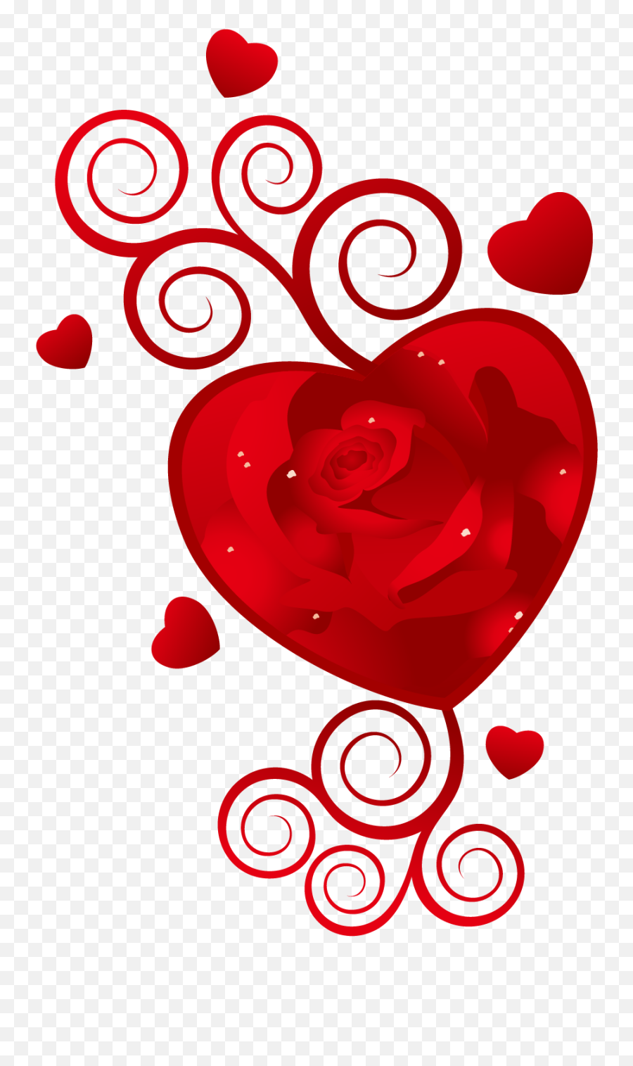 Download Heart February 14 Wish Valentines Vector Rose - Good Morning Happy Valentine Day 2020 Png,Rose Heart Png