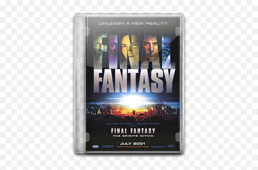 Final Fantasy Icon English Movie Iconset Danzakuduro - Final Fantasy The Spirits Within Movie Poster Png,Final Fantasy Png