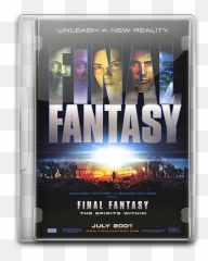 Final Fantasy Icon English Movie Iconset Danzakuduro - Final Fantasy The Spirits Within Movie Poster Png,Final Fantasy Png