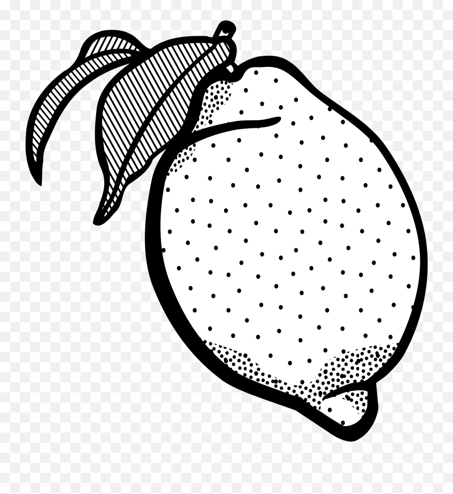 Lemons Clipart Lamon Transparent Free For - Black And White Transparent Background Lemon Clipart Png,Lemon Clipart Png