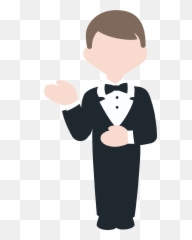 Walk - In Weeks U2014 Llal Concierge Cartoon Png,Tux Png