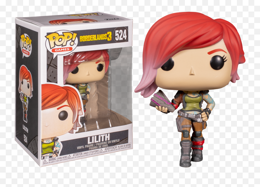 Funko Vinyl Figure - Funko Pop Borderlands 3 Lilith Png,Borderlands 3 Png