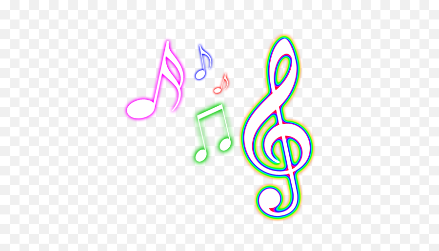 Colorful Musical Notes Png - 6094 Transparentpng Colored Music Notes Png,Musical Notes Png