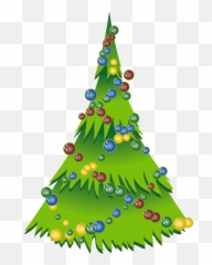 Christmas Simple Tree Png Clipart - Trees