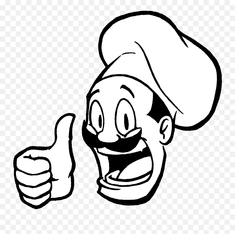 Black Chef Png Transparent Chefpng Images Pluspng - Animated Clipart Chef Cap Png,Cooking Clipart Png