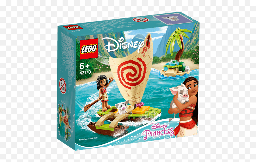 Brickmagic Asia 43170 Lego Disney Princess Moanau0027s Ocean - Disney Store Png,Moana Characters Png