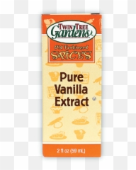 Pure Vanilla Extract U2014 Twin Tree Gardens - Food Png,Vanilla Extract Png