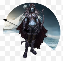 Black Circles Are Not Visible - Diablo Demon Hunter Wow Png,Sylvanas Png