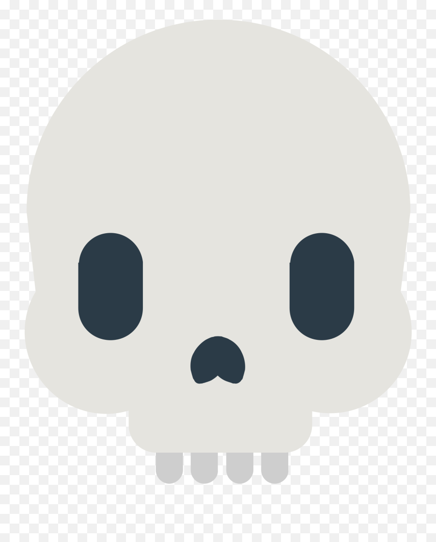 Open - Clip Art Png,Skull Emoji Transparent