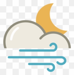 Wind Night Icon Lovely Weather Part 1 Iconset Custom - At Night Clipart png