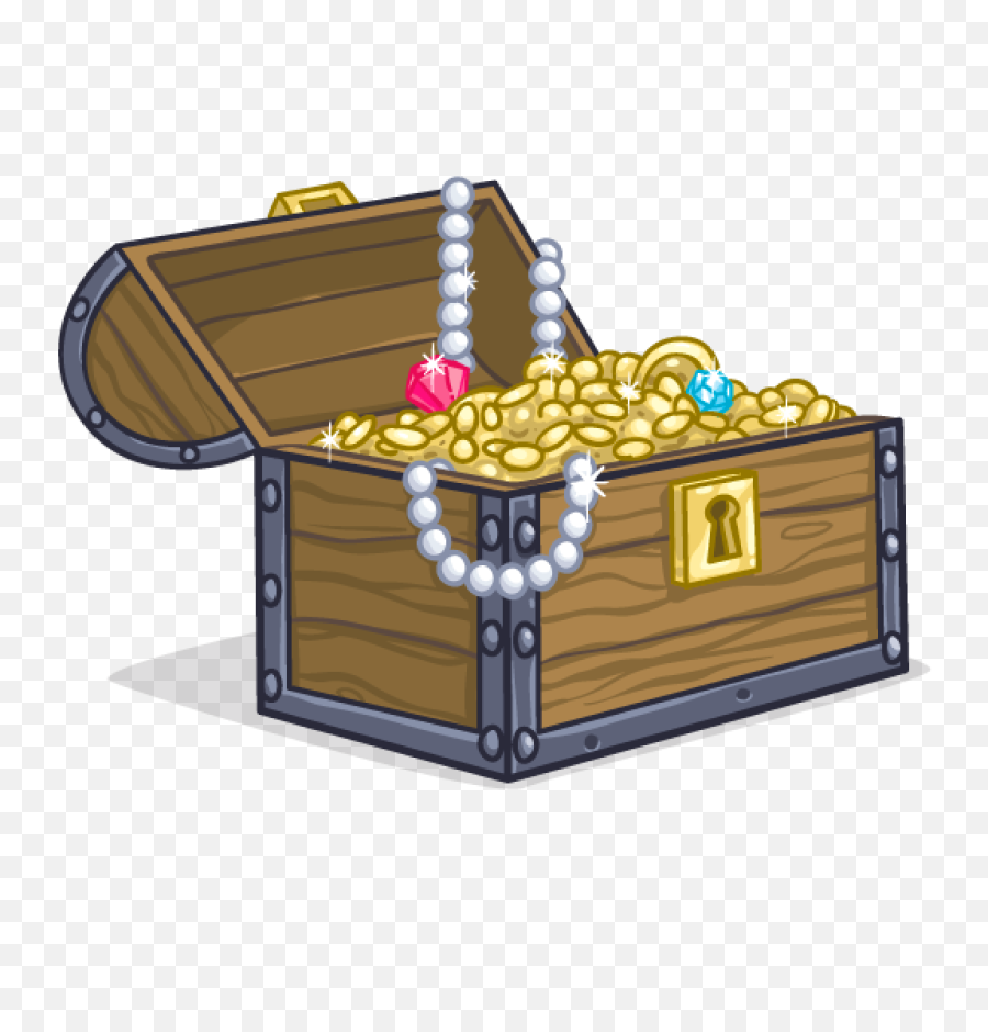 Treasure Chest Png Image Background - Pirate Treasure Chest Cartoon,Treasure Chest Transparent