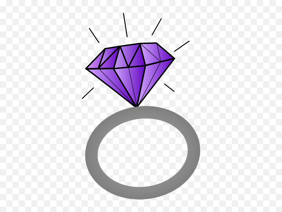 Download Diamonds Clipart Amethyst - Blue Diamond Clipart Red Engagement Ring Clipart Png,Diamond Clipart Png