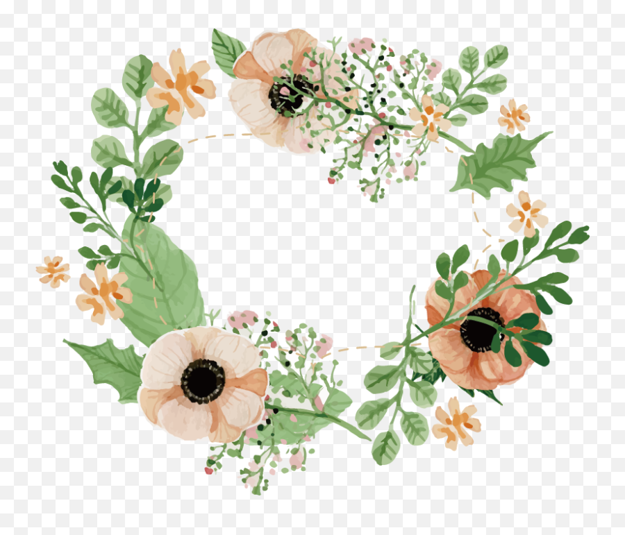 Download Flower Wedding Vector Design Invitation Floral - Flower Border For Wedding Invitation Png,Wedding Border Png
