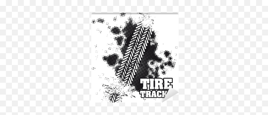 Tire Tracks Wall Mural U2022 Pixers - We Live To Change Marca De Llantas Moto Vector Png,Tire Tracks Png