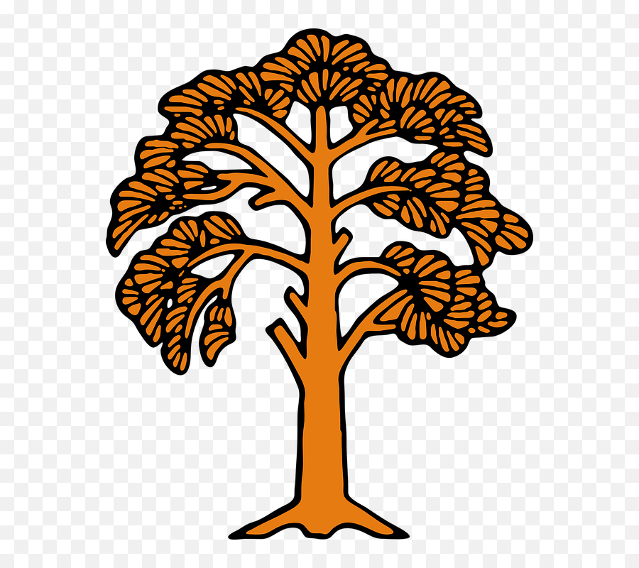 Oak Tree Silhouette Clipart Free - Clipart Best Clipartsco Tree Clip Art Png,Oak Tree Silhouette Png