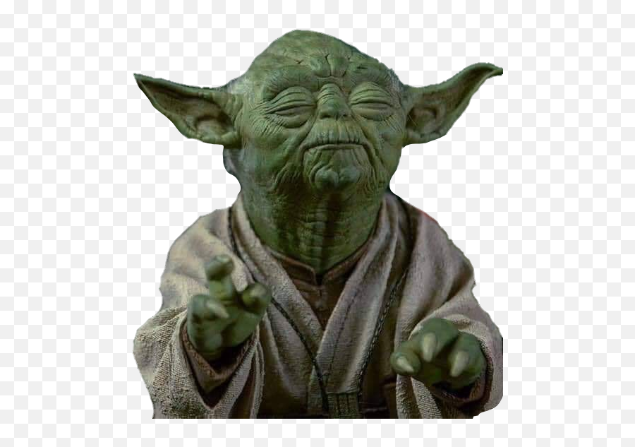 Star Wars Yoda Png - Yoda Starwars Yoda Trying To Stay Star Wars Meme Png,Starwars Png