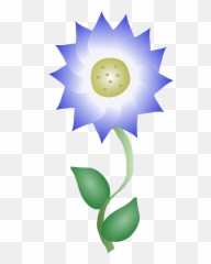 Blue Flower Png Clip Arts For Web - free Art