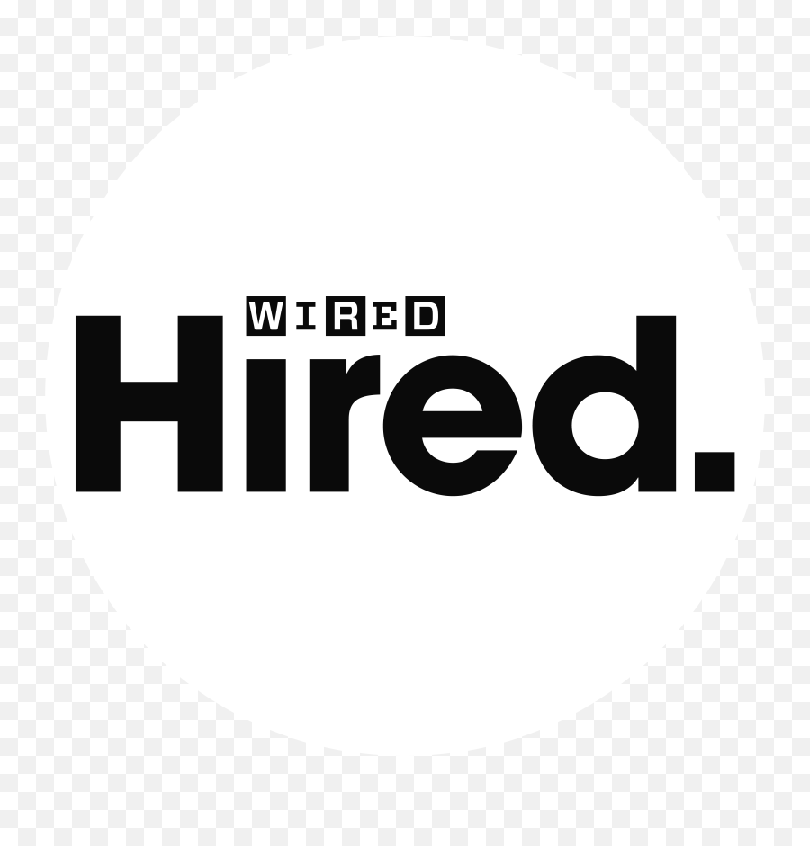 Wired Hired - Circle Png,Wired Logo Png
