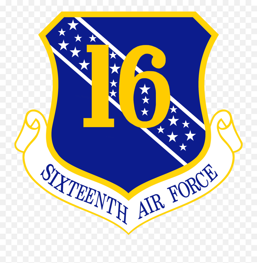 16th Air Force - 16th Air Force Logo Png,Air Force Png