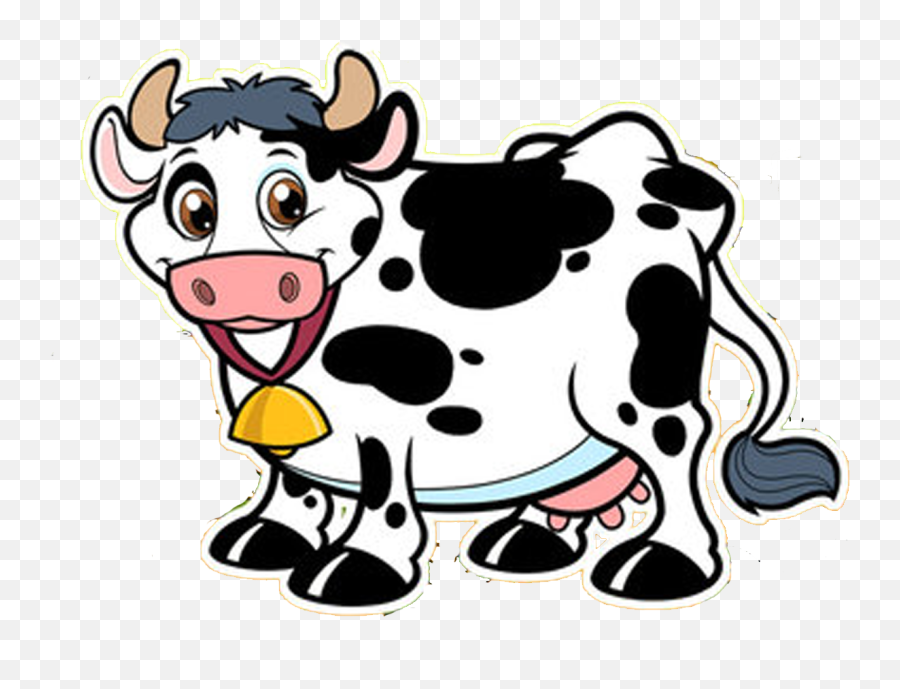 Cattle Cow Clip Art - Vacas Animado Para Niños Png,Cow Clipart Png