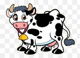 Cattle Cow Clip Art - Vacas Animado Para Niños Png,Cow Clipart Png