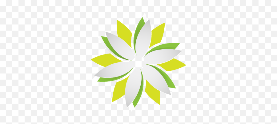 Origami Flower Logo Template - Graphic Design Png,Flower Logo