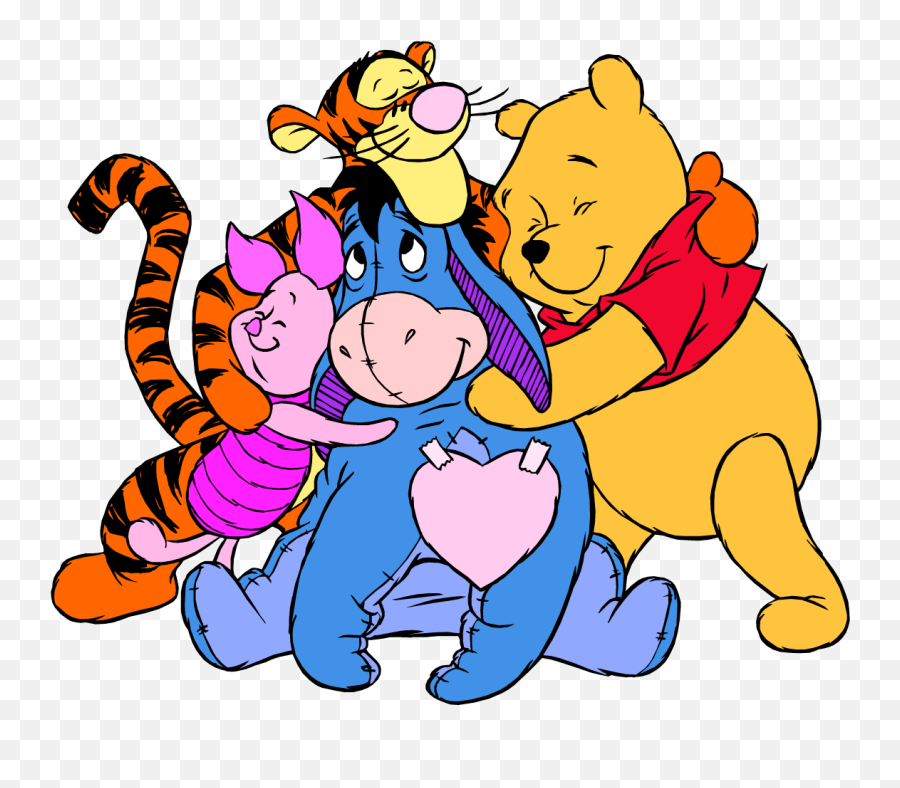 Winnie Pooh Characters As An Illustration Free Image - Winnie The Pooh Characters Drawings Png,Winnie The Pooh Transparent