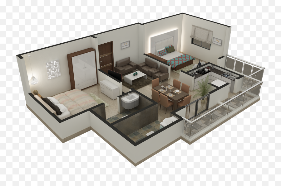 Download 3d Floor Plan Design Services - Living Room Brochure Architectural Floor Plan Renders Png,Living Room Png