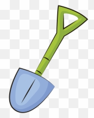 Sand Shovel Clipart - Imagen De Una Pala Animada Png,Sand Clipart Png