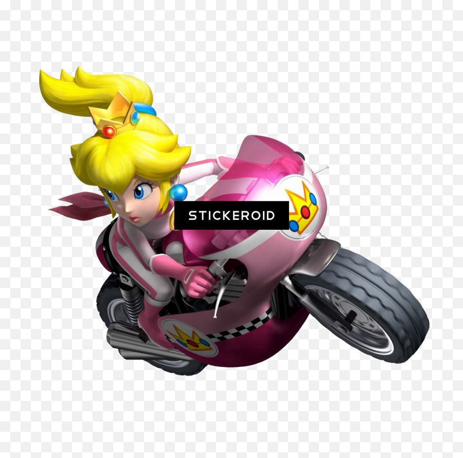 Super Mario Kart - Mario Kart Princess Peach Png,Princess Peach Png