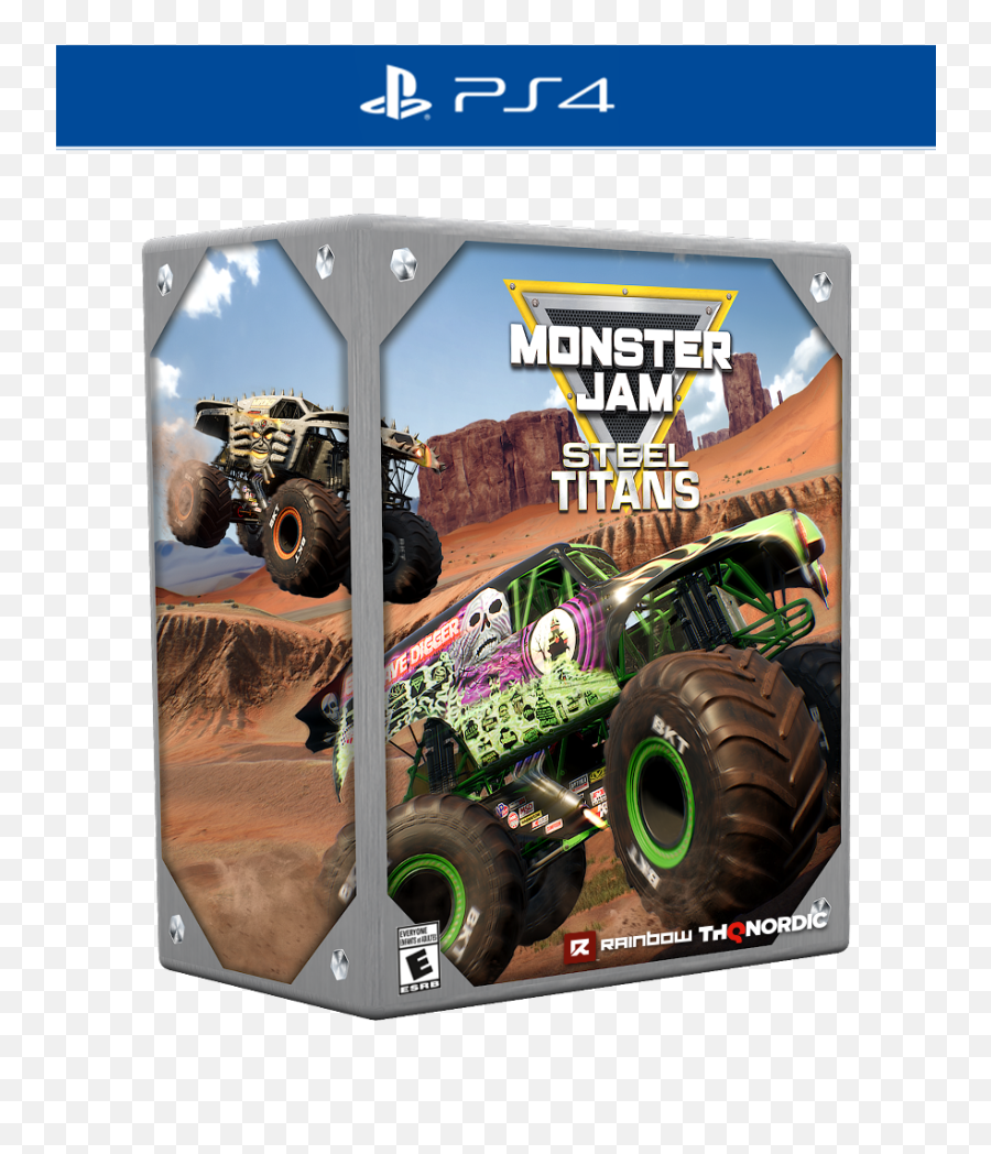 Monster Jam Steel Titans Collectors - Monster Jam Playstation 4 Png,Monster Jam Png