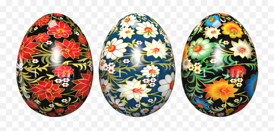 Easter Eggs Of Chickens Painted - Transparent Background Chicken Egg Transparent Png,Easter Eggs Transparent Background