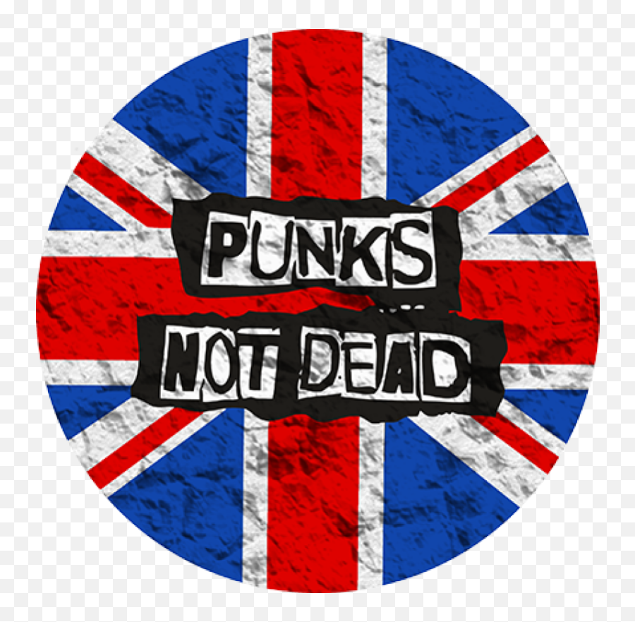 Punks Not Dead Png - Transparent Uk Flag Icon,Dead Png