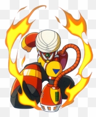 Flame Man - Mega png