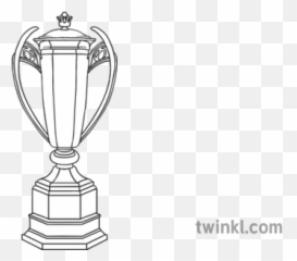 Six Nations Trophy Rugby Player Sport Scotland Ks1 Black And - Six Nations Trophy Png,Trophy Transparent Background