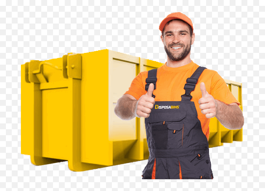 Download Yellow Dumpster Background - Dumpster Worker Png,Dumpster Png