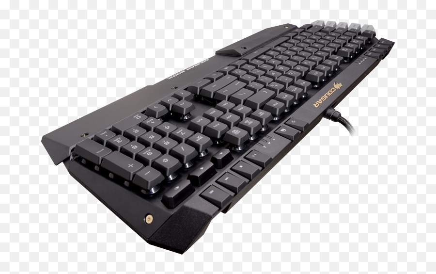 Cougar 600k Led Backlit Gaming Keyboard - Png Gaming Keyboard Clipart,Gaming Keyboard Png